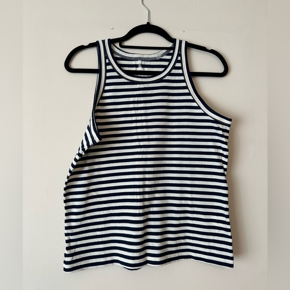 Everlane Organic Cotton Stripped Tank